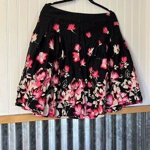 Cute floral skirt
